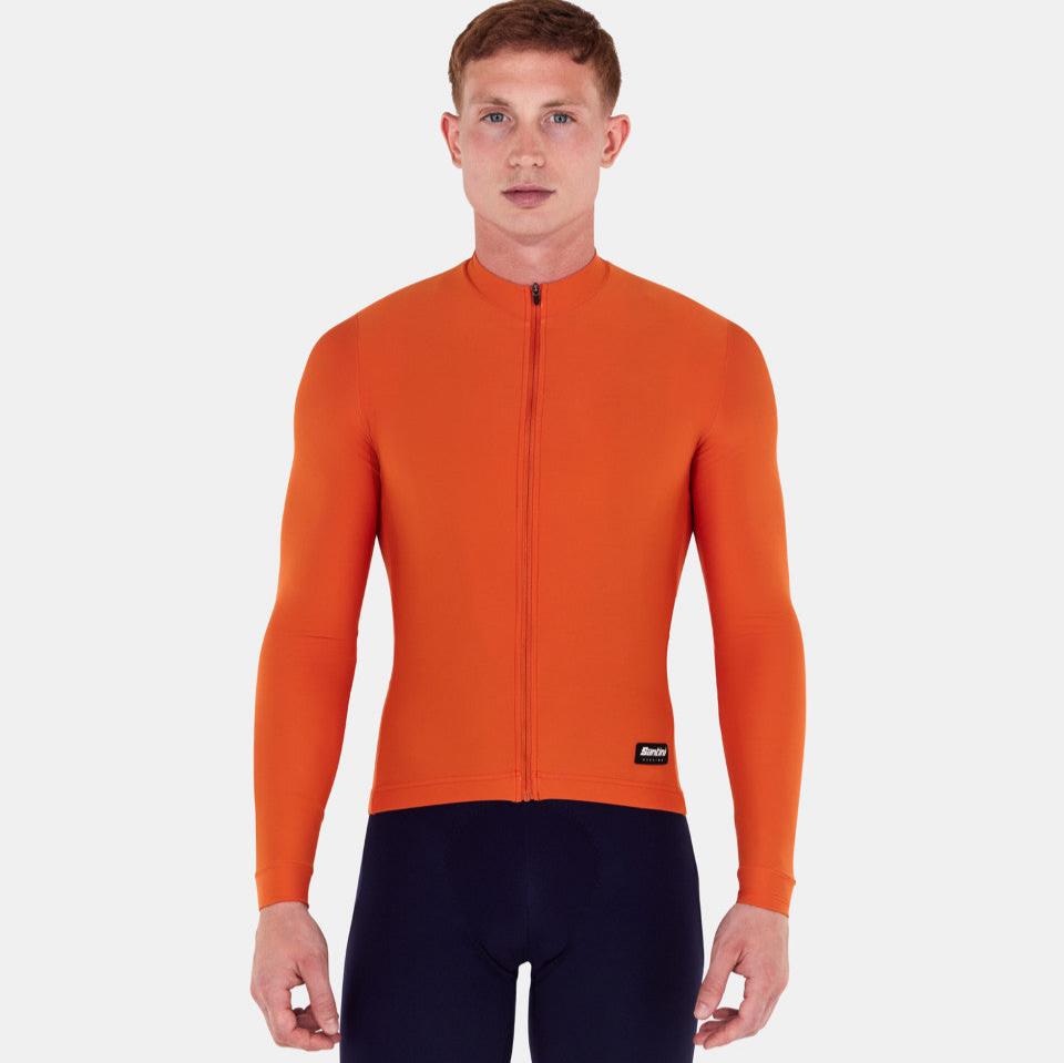 Maglia maniche lunghe Santini RTR - Arancio - D