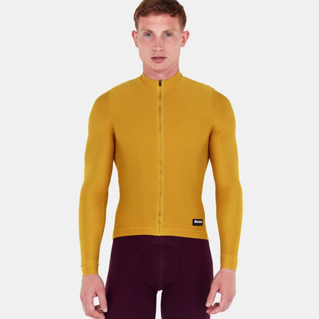 Maglia maniche lunghe Santini RTR - Giallo - G