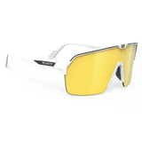 Occhiali Rudy Project Spinshield Air - White Matte Multilaser Gold