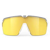 Occhiali Rudy Project Spinshield Air - White Matte Multilaser Gold