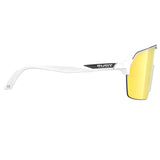 Occhiali Rudy Project Spinshield Air - White Matte Multilaser Gold