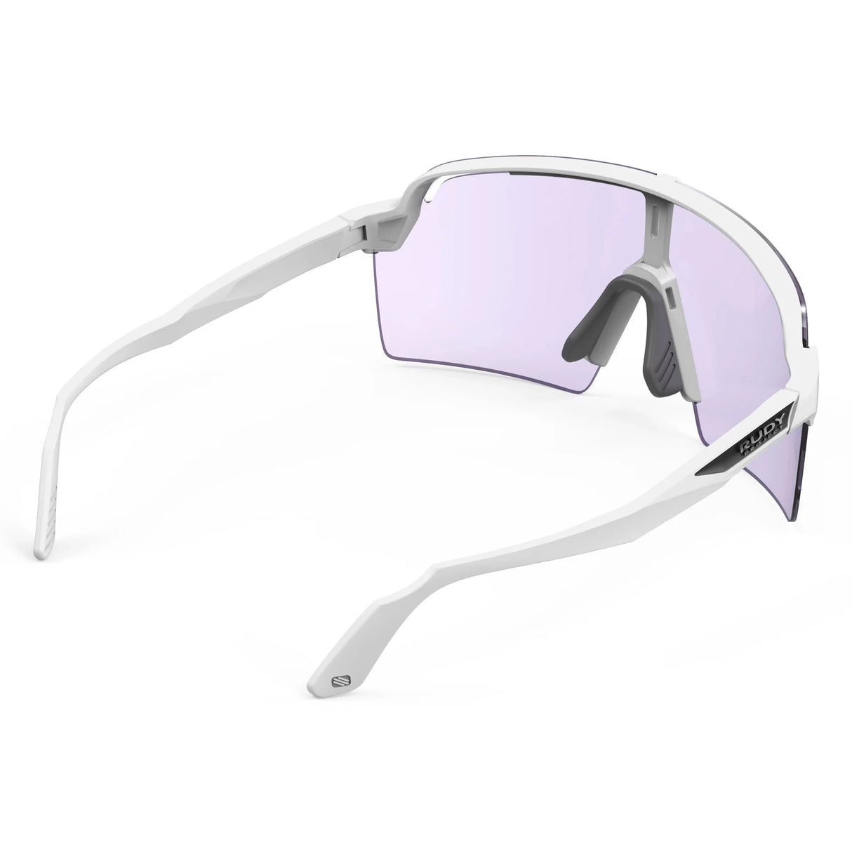 Spinshield Pro Rudy Project Brille - White Gloss ImpactX 2 Laser Purple
