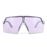 Spinshield Pro Rudy Project Brille - White Gloss ImpactX 2 Laser Purple