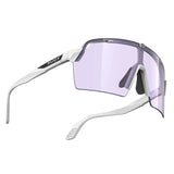 Spinshield Pro Rudy Project Brille - White Gloss ImpactX 2 Laser Purple