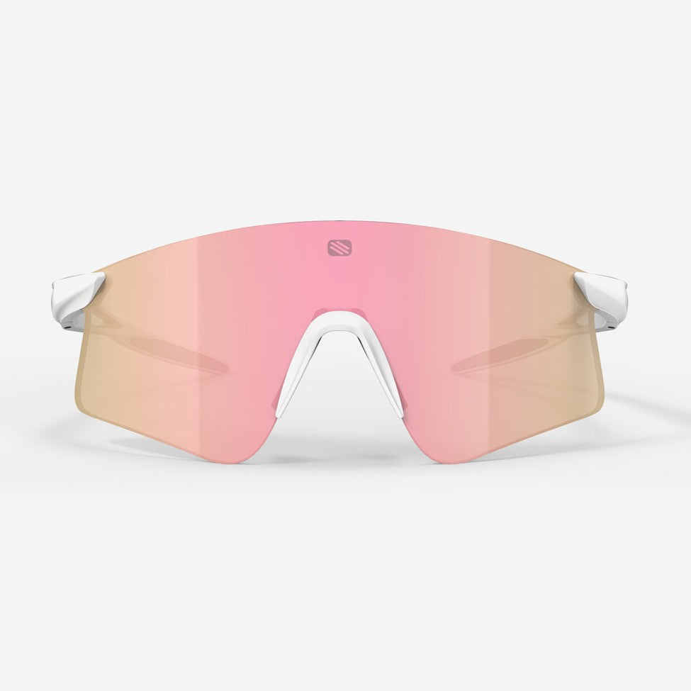Occhiali Rudy Project Astral X - White Matte Multilaser Rose Gold - M