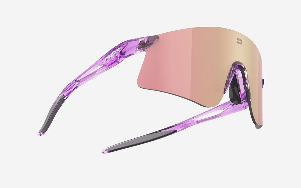 Occhiali Rudy Project Astral X - Crystal Lilac Multilaser Rose Gold - M
