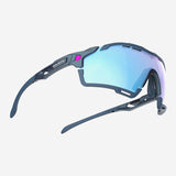 Occhiali Rudy Cutline - Cosmic Blue Matte Multilaser Ice - F