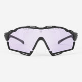 Occhiali Rudy Cutline - Black Matte ImpactX2 Laser Purple - L