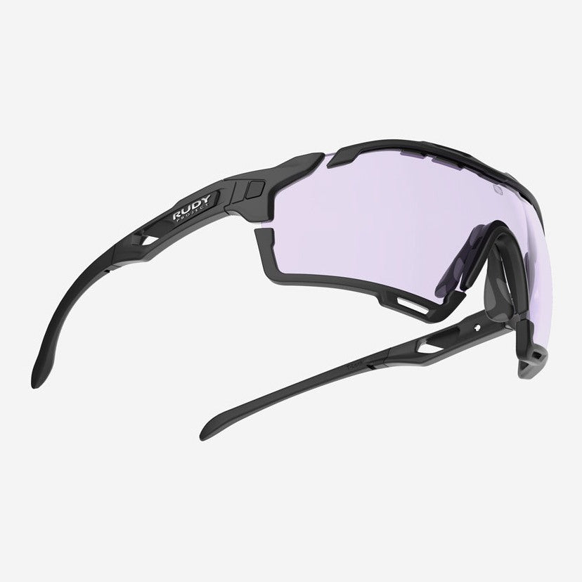 Occhiali Rudy Cutline - Black Matte ImpactX2 Laser Purple - O