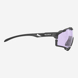 Occhiali Rudy Cutline - Black Matte ImpactX2 Laser Purple - M