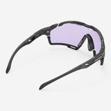 Occhiali Rudy Cutline - Black Matte ImpactX2 Laser Purple - N