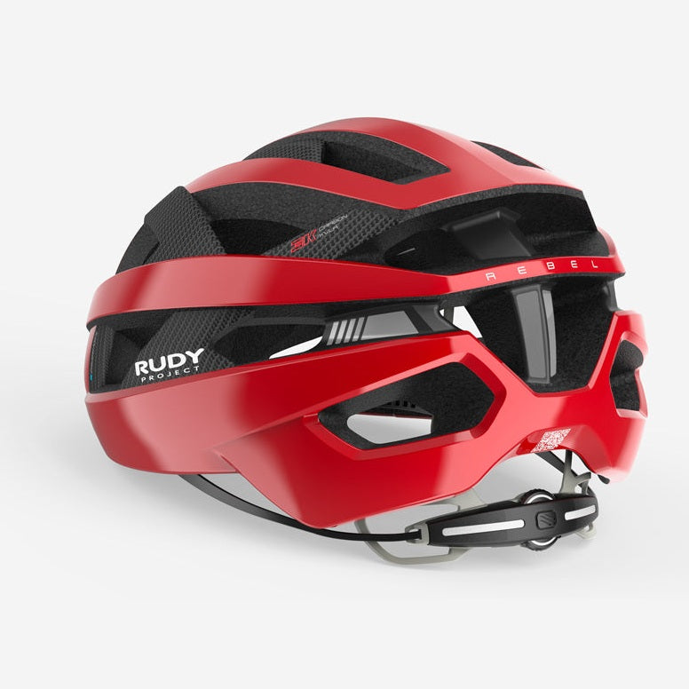 Casco Rudy Rebel - Rosso - E
