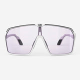 Occhiali Rudy Spinshield - White Matte ImpactX2 Laser Purple - C