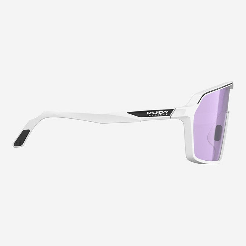 Occhiali Rudy Spinshield - White Matte ImpactX2 Laser Purple - A