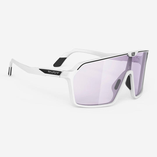 Glasses Rudy Project Spinshield - White Matte ImpactX2 Laser Purple 