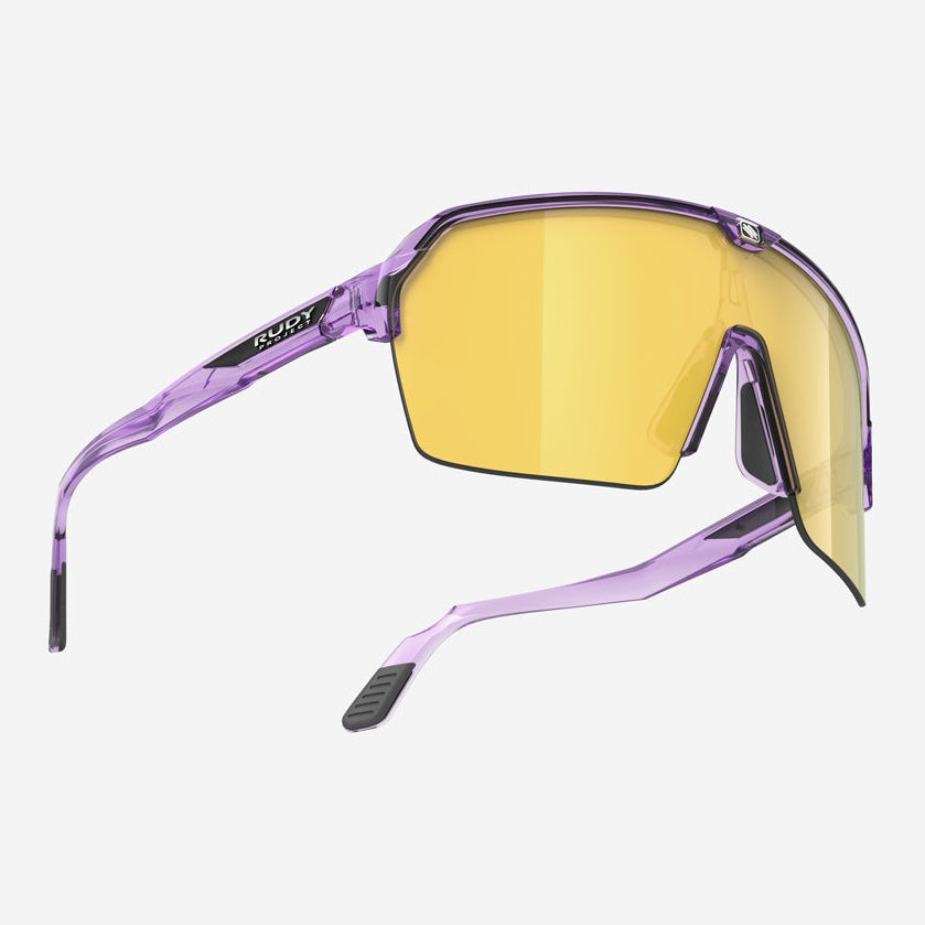 Occhiali Rudy Spinshield Air - Crystal Lilac Multilaser Gold - D