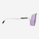 Occhiali Rudy Spinshield Air - White Matte ImpactX2 Laser Purple - C
