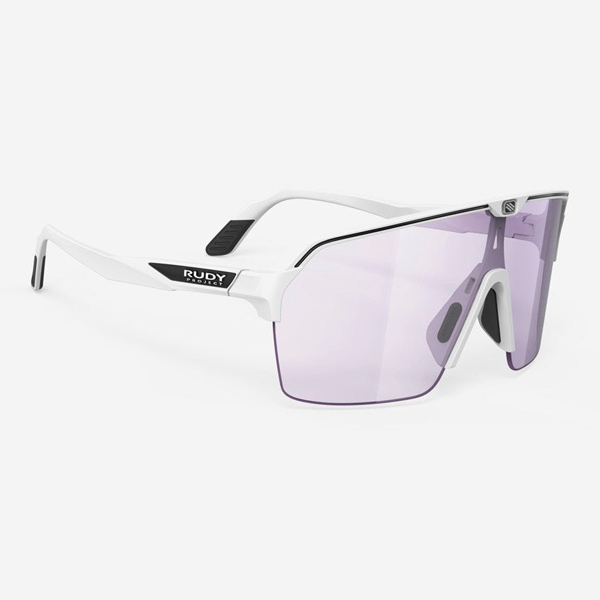 Occhiali Rudy Spinshield Air - White Matte ImpactX2 Laser Purple - A