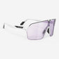 Occhiali Rudy Spinshield Air - White Matte ImpactX2 Laser Purple - A