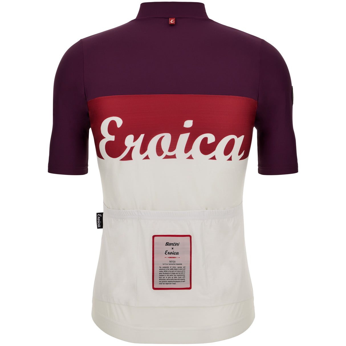Maglia Eroica Brina - Bordeaux - F