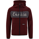 Felpa con cappuccio Eroica - Bordeaux - P