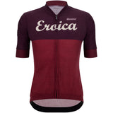 Maglia in lana Eroica Luce - Bordeaux - Q