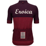 Maglia in lana Eroica Luce - Bordeaux - A