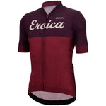 Eroica Luce wolle trikot - Bordeaux