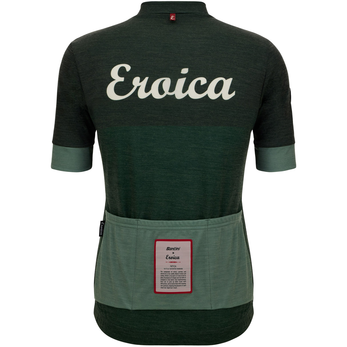 Maglia in lana Eroica Luce - Verde - I