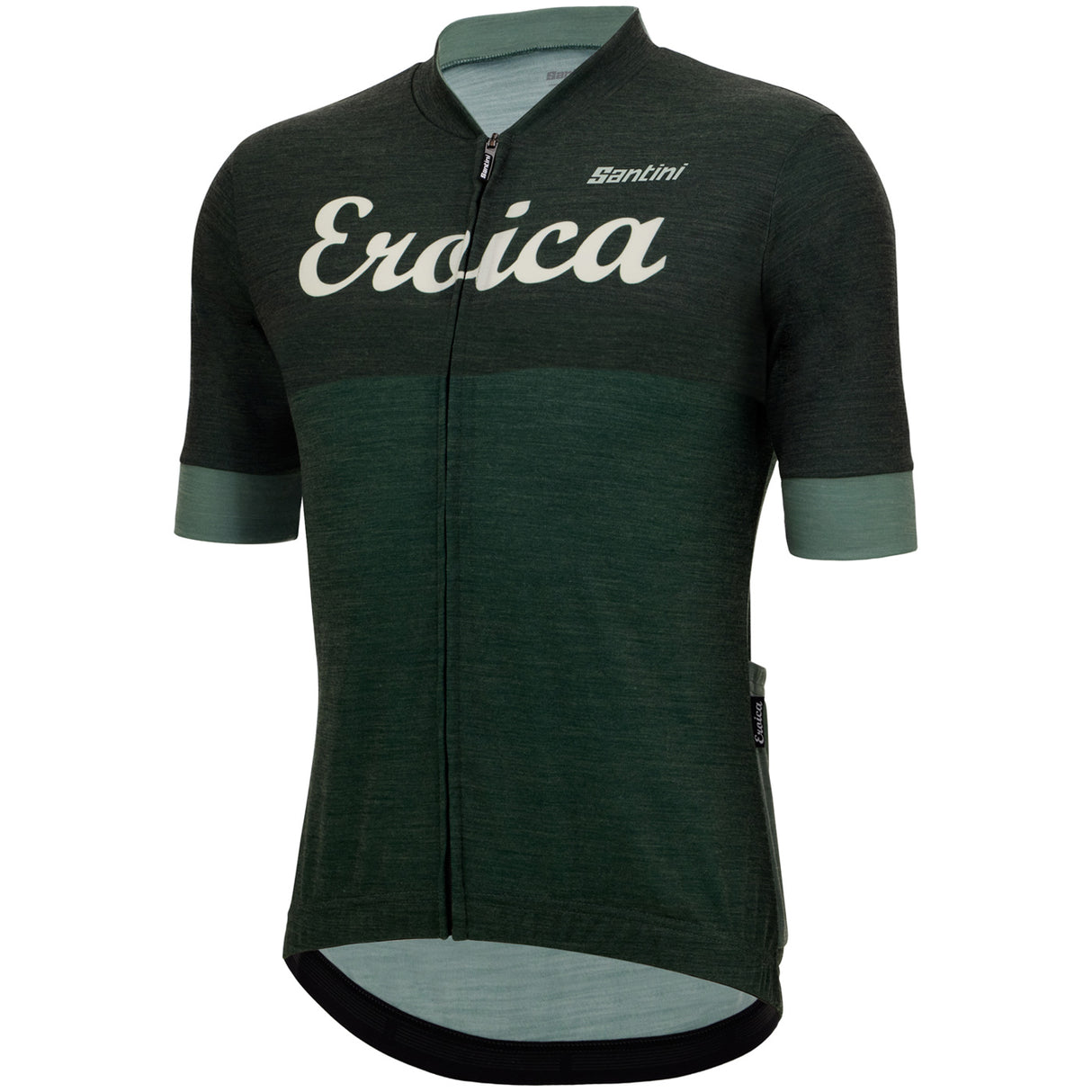 Maglia in lana Eroica Luce - Verde - G