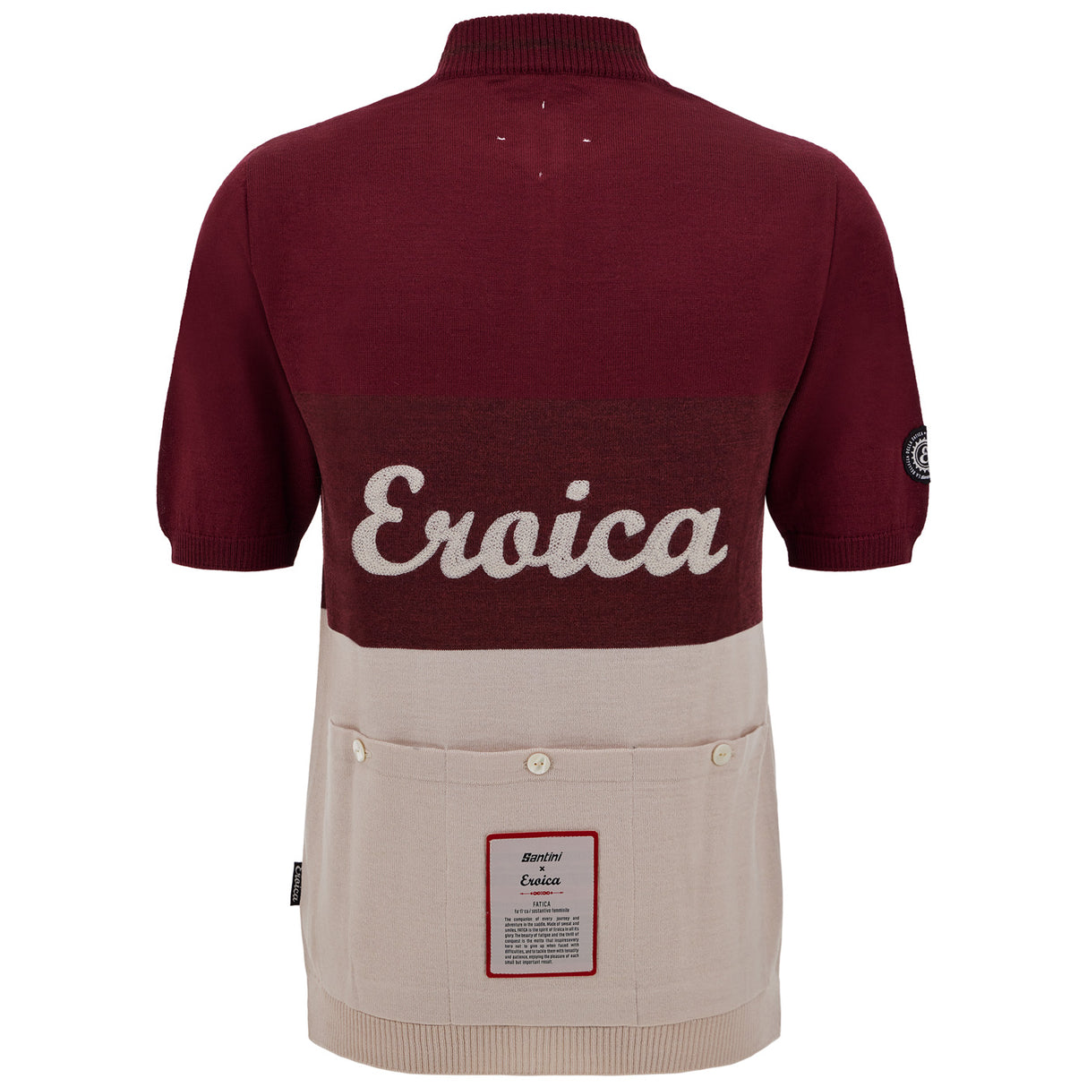 Maglia in lana Eroica Vento - D