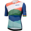 Santini 2023 UCI World Championship trikot - Cloudscape