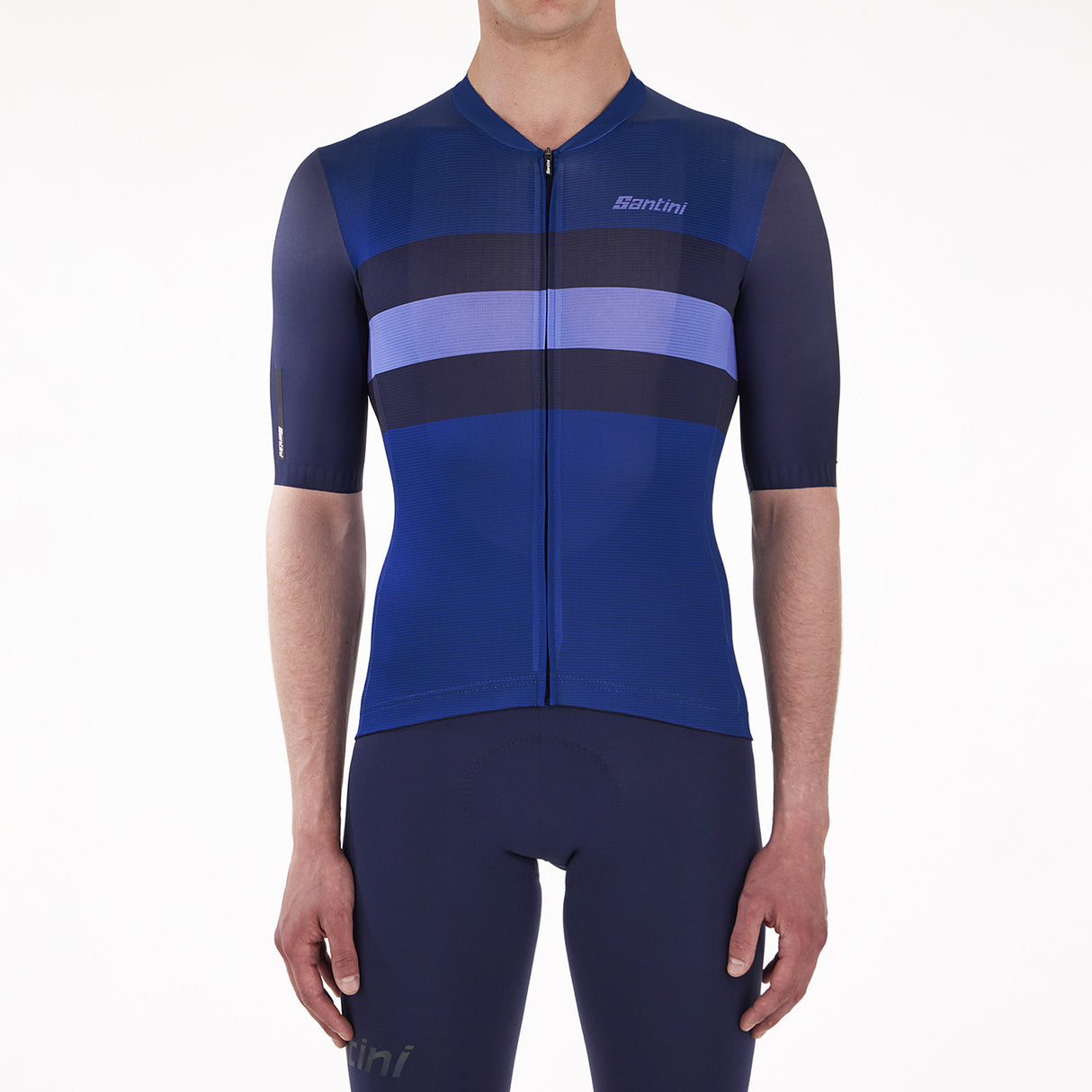 Maglia Santini Sleek Bengal - Blu scuro - G