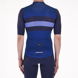 Maglia Santini Sleek Bengal - Blu scuro - F