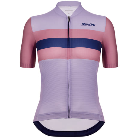 Maglia donna Santini Eco Sleek Bengal - Viola rosa - D
