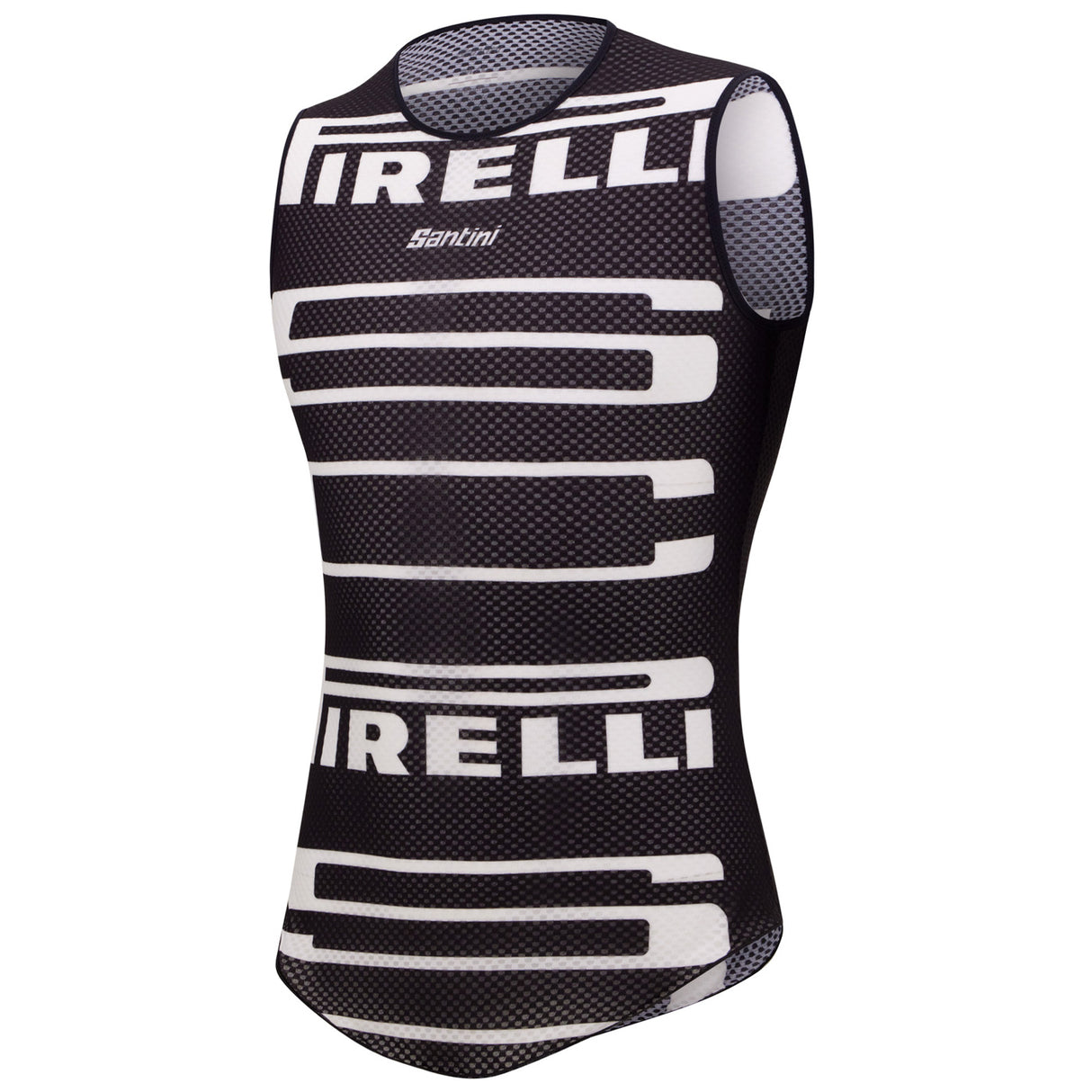 Maglia intima senza maniche Santini x PIRELLI - Nero - G