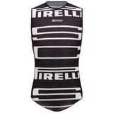 Maglia intima senza maniche Santini x PIRELLI - Nero - F