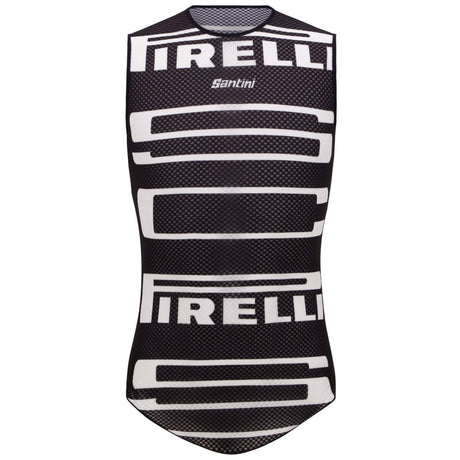 Maglia intima senza maniche Santini x PIRELLI - Nero - F