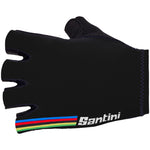Santini UCI Official handschuhe - Schwarz