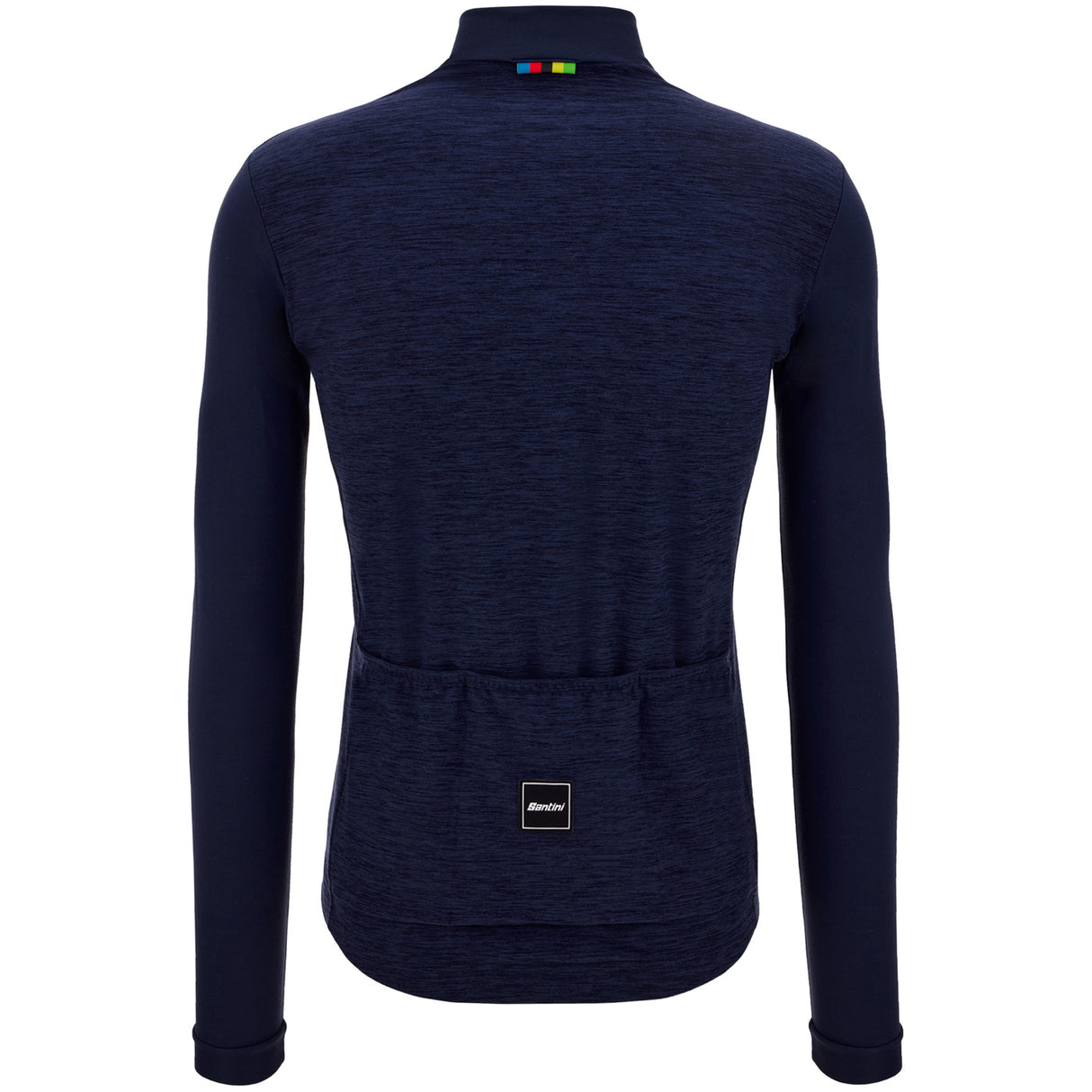 Maglia maniche lunghe Santini UCI Official Pure - Blu - D