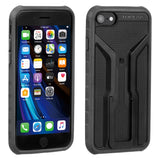 Custodia Topeak RideCase per iPhone SE 2nd Gen nera/grigia con supporto - A