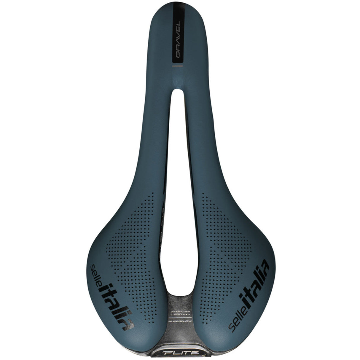 Sella Selle Italia Flite Boost Gravel Superflow S3 - Blu - F