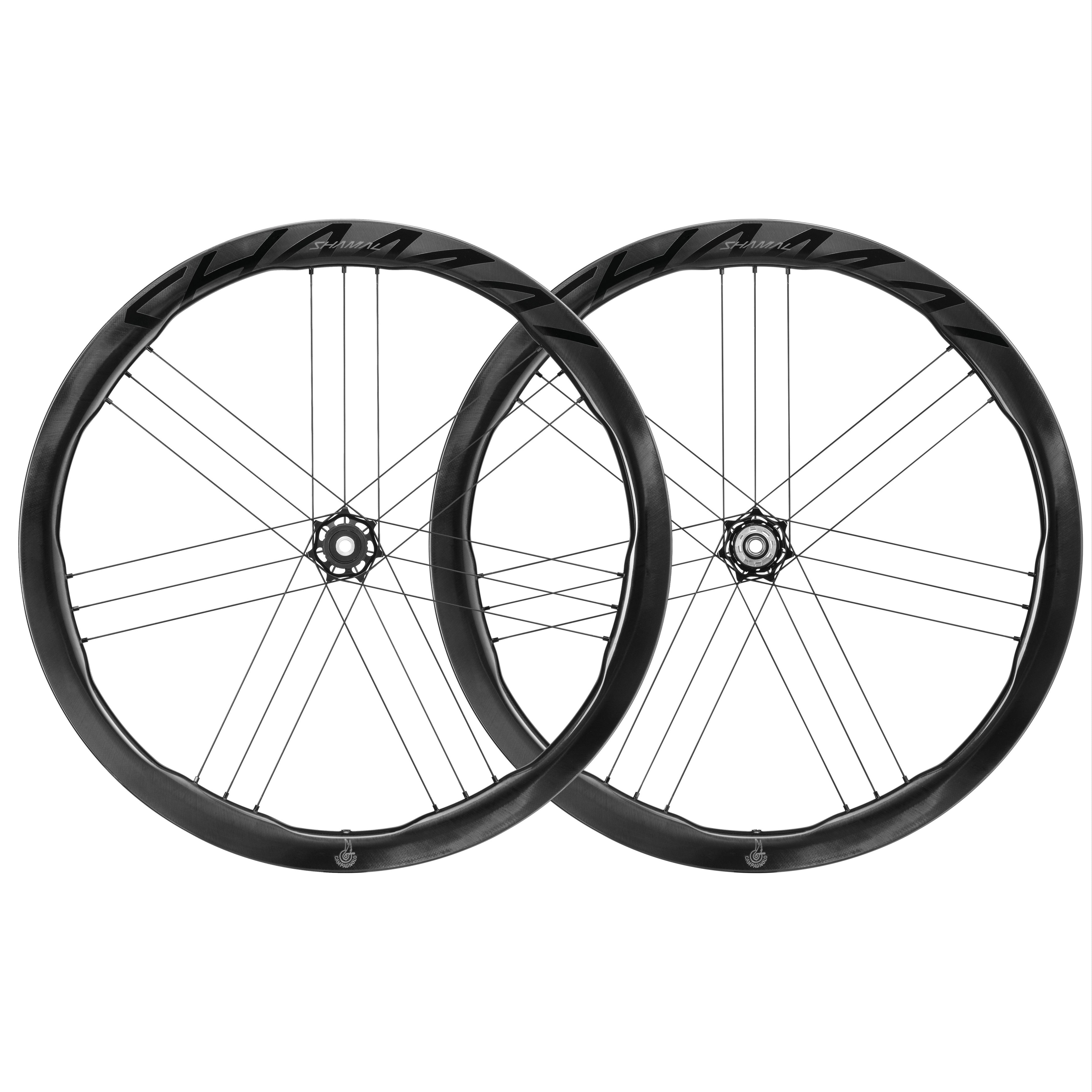 Campagnolo SHAMAL DP 美品 Campagnolo Shamal Dual Profile Wheels - Black - All4cycling