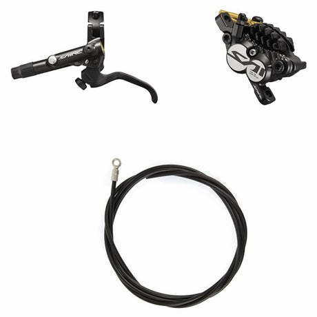 Kit freno a disco idraulico Shimano Saint BL-M820-B-R + BR-M820 - Posteriore - B