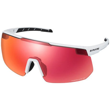 Occhiali Shimano S-Phyre CE-SPHR2-RD - Bianco - L