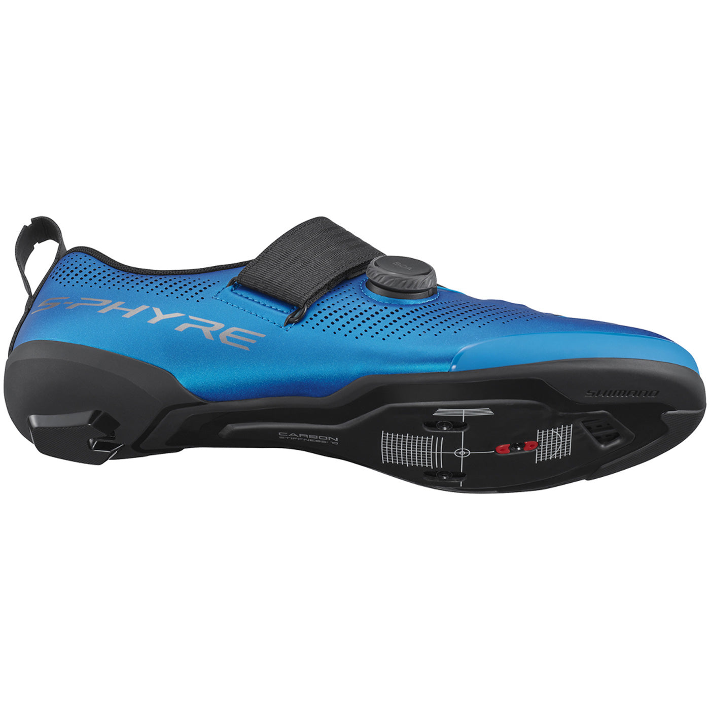 Shimano TR9 shoes - Light blue