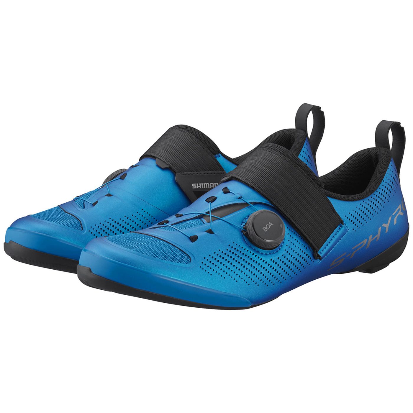 Shimano TR9 shoes - Light blue