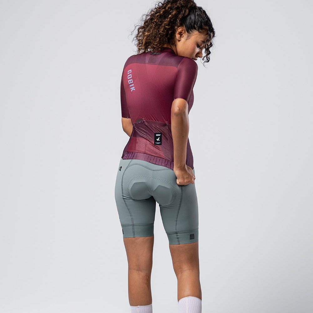 Maglia donna Gobik Attitude 2.0 Barossa - Bodeaux - F