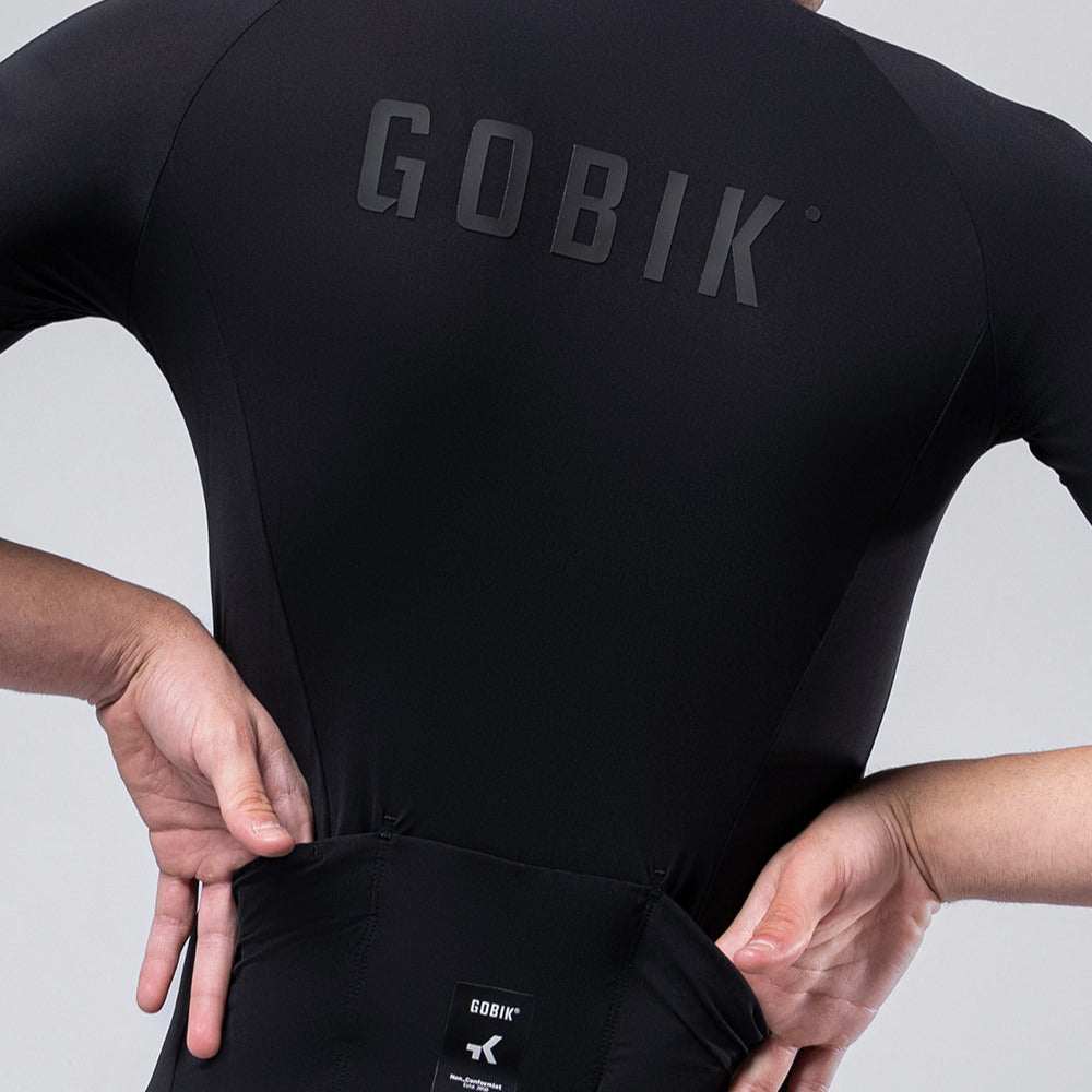 Maglia Gobik Cx Solid Jasper - Nero - F