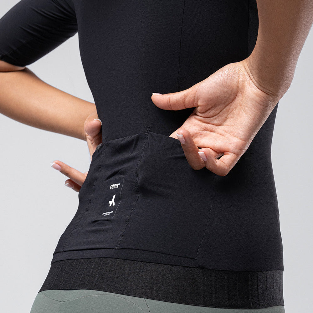 Maglia Gobik Cx Solid Jasper - Nero - E